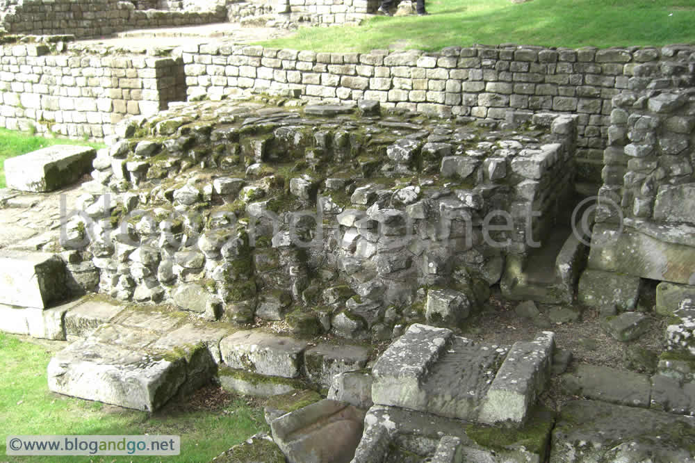 Bath House Latrines, Chesters Roman Fort